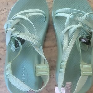 Chaco Mint Green Adjustable Sandals